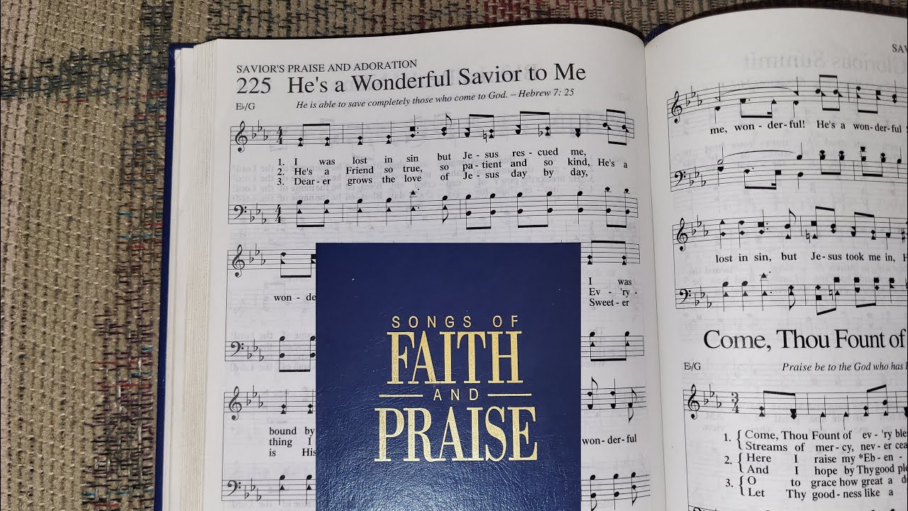 He's a Wonderful Savior to Me - Acapella