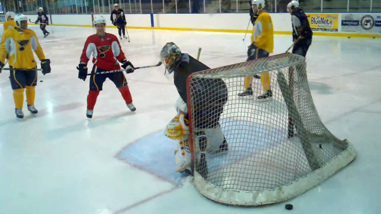 Jaroslav Halak - Goalie Practice