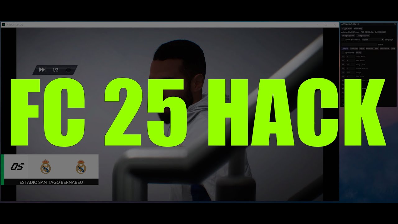FC 25 | Lifetime Trainer, Cheat, Hack, Mod Menu | Pro Clubs | Seasons