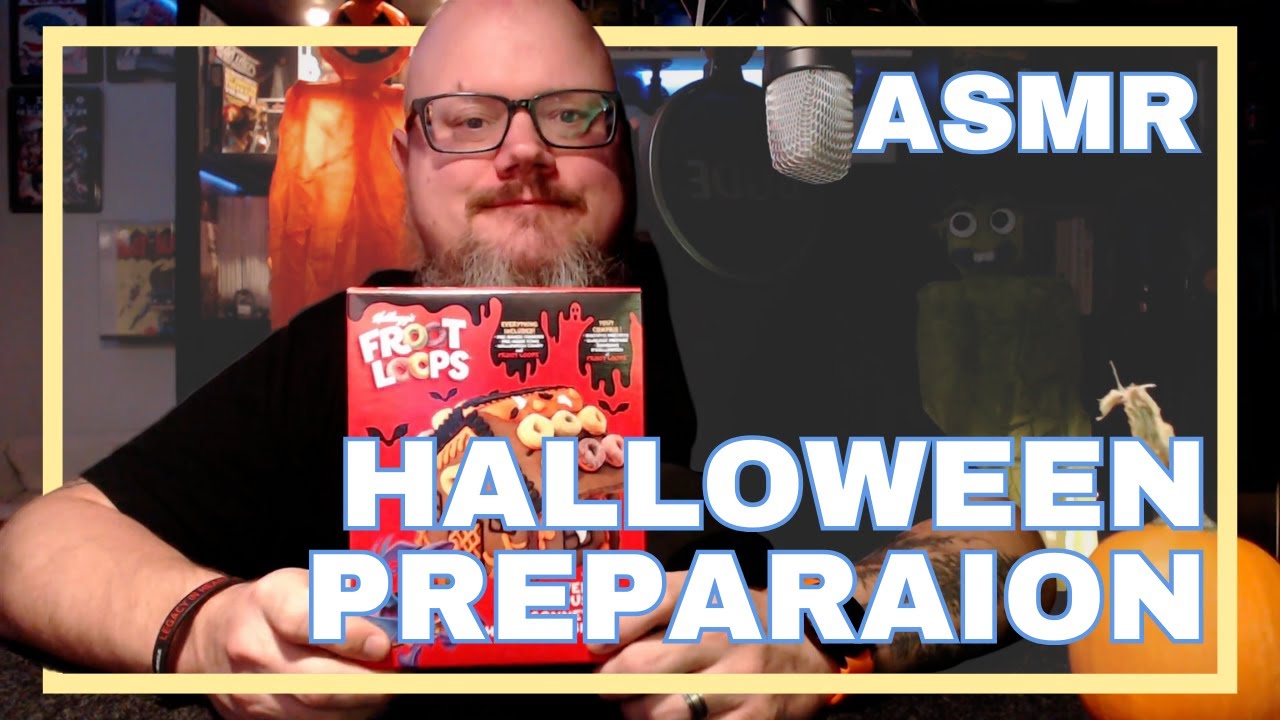 ASMR Halloween Candy House Build!