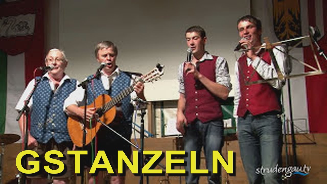 Gstanzln: Gutauer Stubenhocker & Brüder Leitner (es gibt für uns nur oa Beleuchtung)