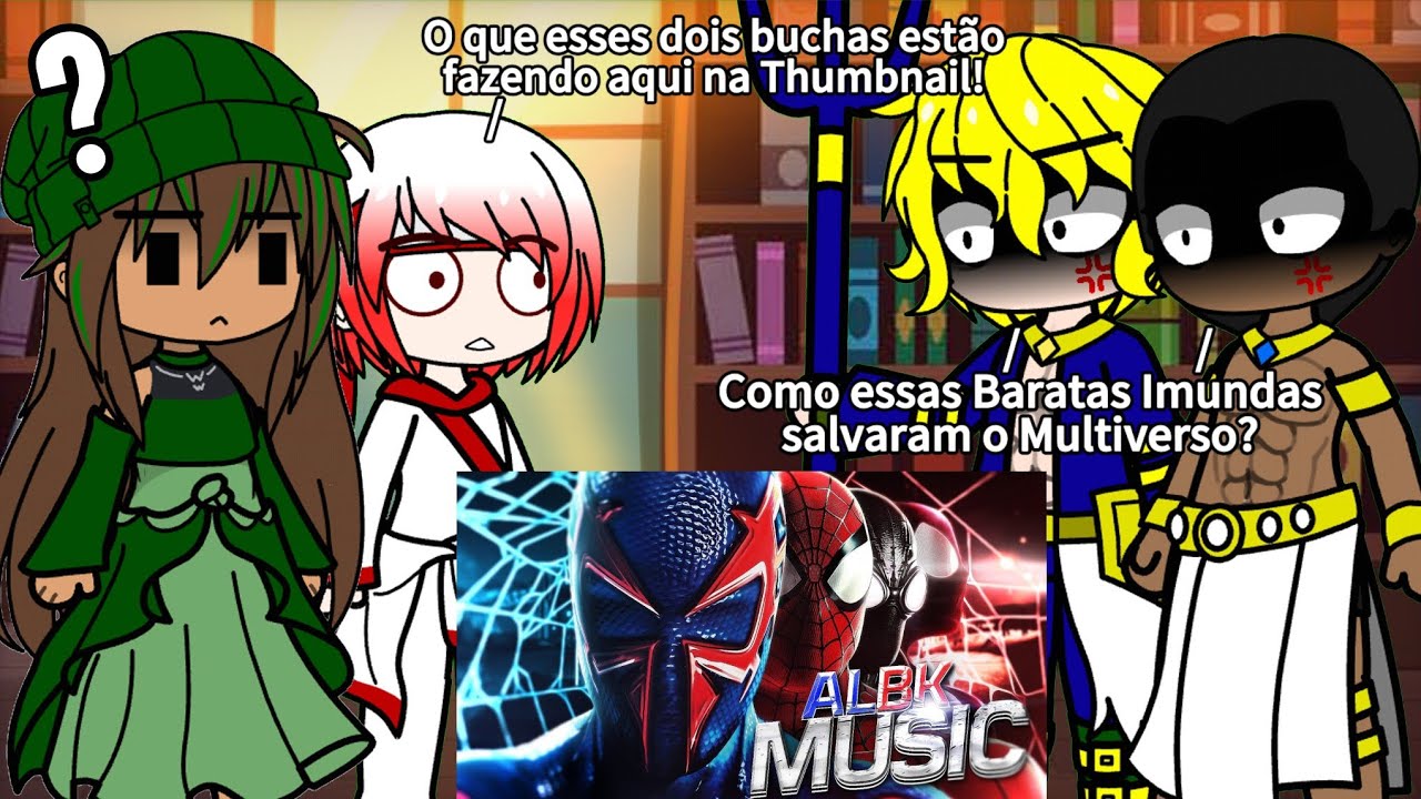 Países, DC Super Hero Girls e Deuses Reagindo a Rap do Spider-man Shattered Dimension ALBK