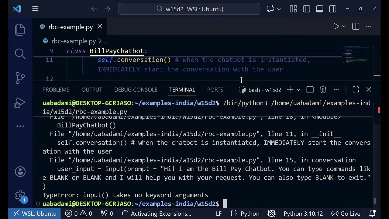 W15D2: Rule-Based Chatbots