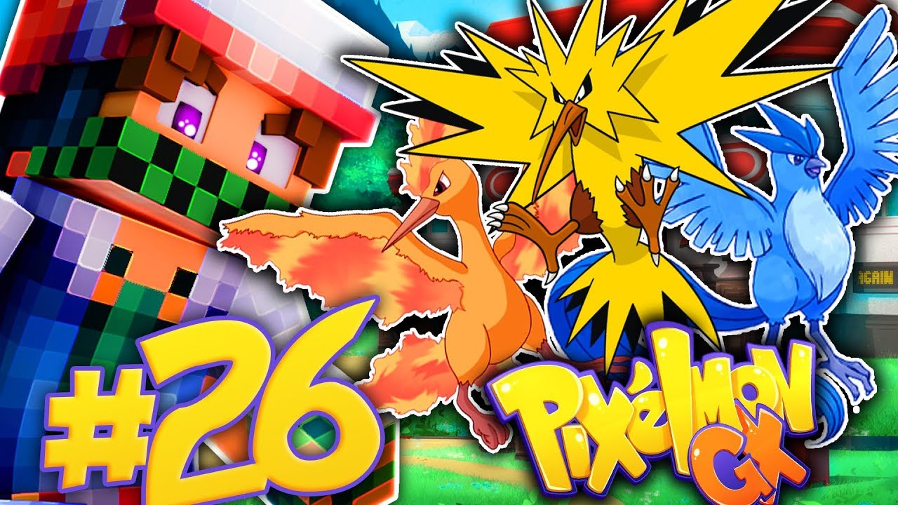 HO CATTURATO I 3 UCCELLI LEGGENDARI! MOLTRES ARTICUNO ZAPDOS! - Minecraft Pixelmon GX ITA EP.26