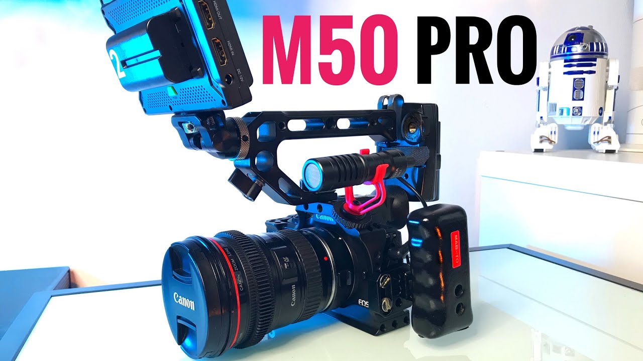 Canon M50 Pro Video Setup | Small Rig Cage and Accessories
