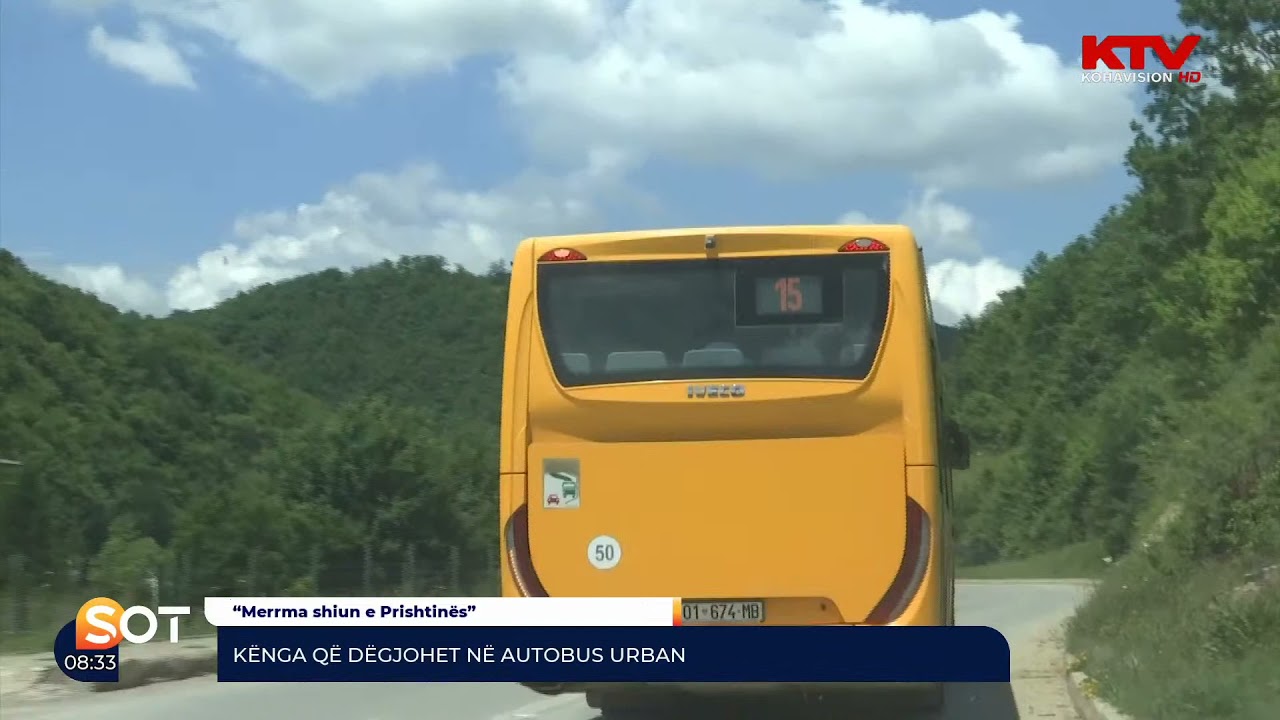 Kënga që dëgjohet ne autobus urban