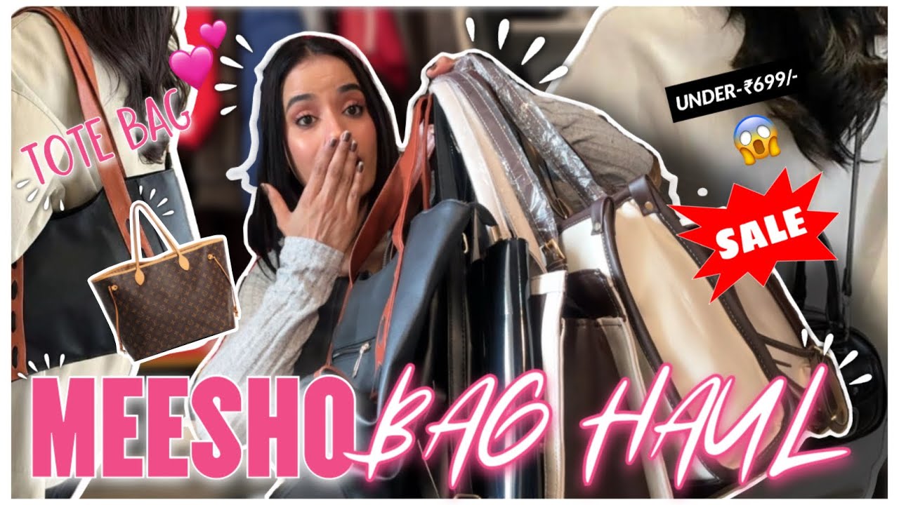 MEESHO Affordable & Stylish Tote & Shoulder Bags 💕 Under-₹699/-
