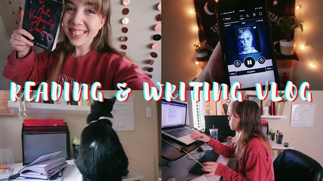 Exciting Book News, Reading Thrillers, and Word Count Struggles // Weekend Reading and Writing Vlog