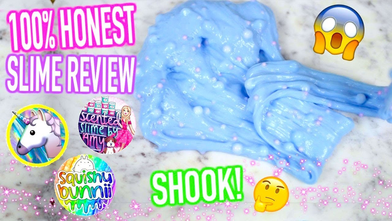 100% Honest Slime Shop Review (UniicornSlime, SQUISHYBUNNII, Scented Slime by Amy)