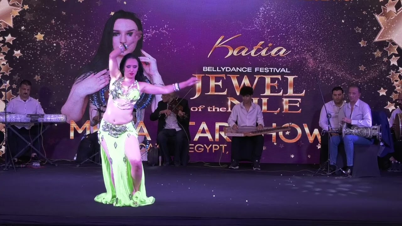 Katia Sherif Mejanse Gala show in Cairo . Jewel of the Nile Egypt
