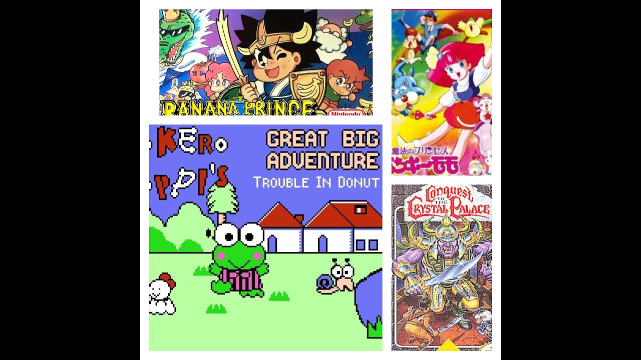 Gaming Through The Ages: 4 Imported NES Classic - Platformers/Adventure/RPG -