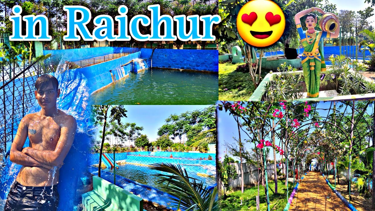 Sultanpur Swimming Pool and Garden in Raichur😍 || Manish Babu Vlogs