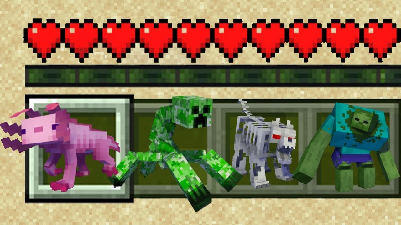 alle VERBOTENEN MUTANTEN MONSTER in Minecraft!
