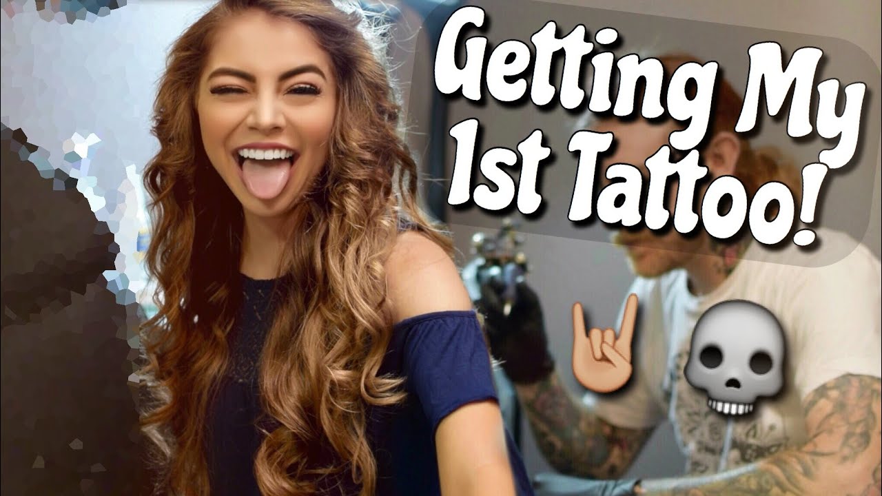 GETTING MY FIRST TATTOO | Mikayla Snow