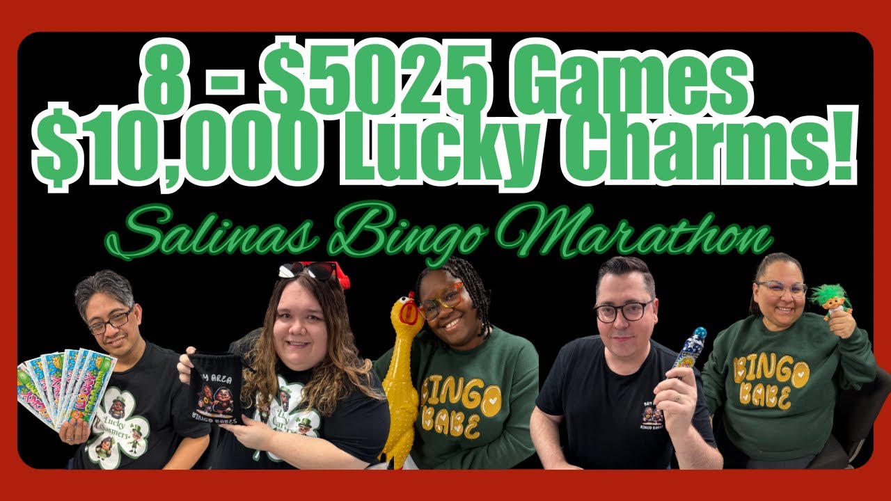 Salinas Park N Play Bingo January Marathon!