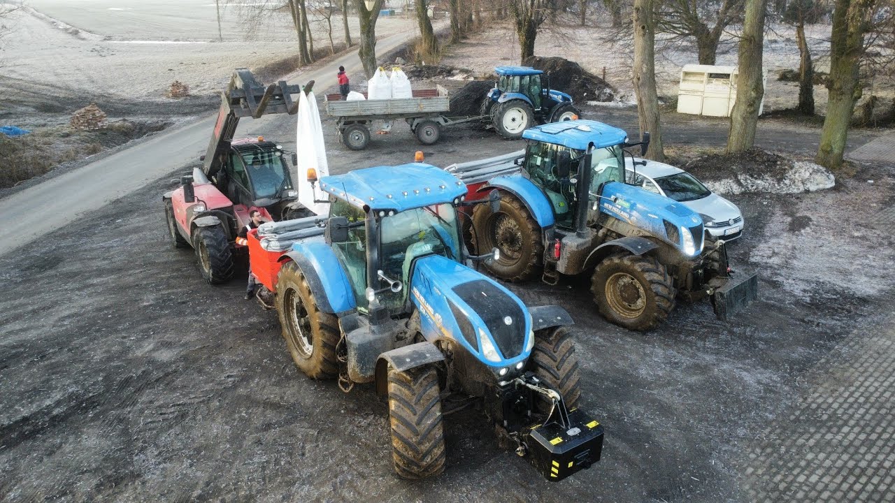 OGIEŃ NA TŁOKI 🥵 ZACZYNAMY SEZON 2026😜😉😉😎💪 AKCJA NAWOZY 💪💪 2X NEW HOLLAND W AKCJI💪💪💪 
