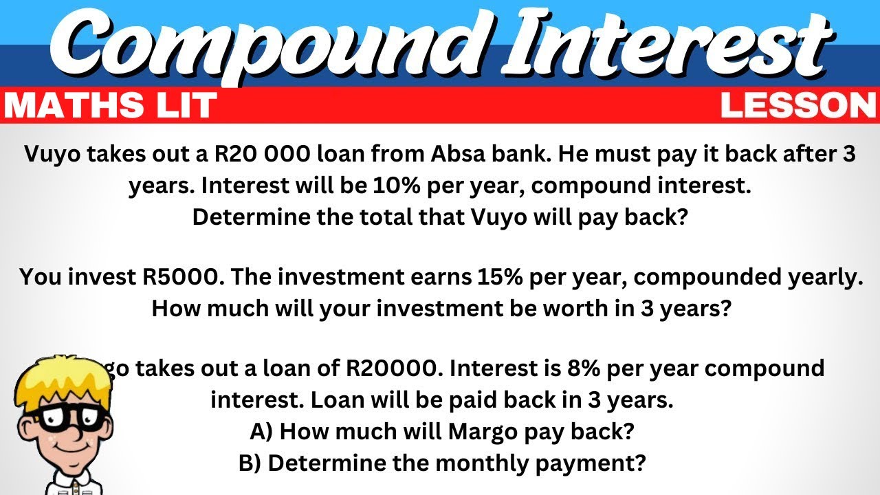 Compound Interest Maths Lit