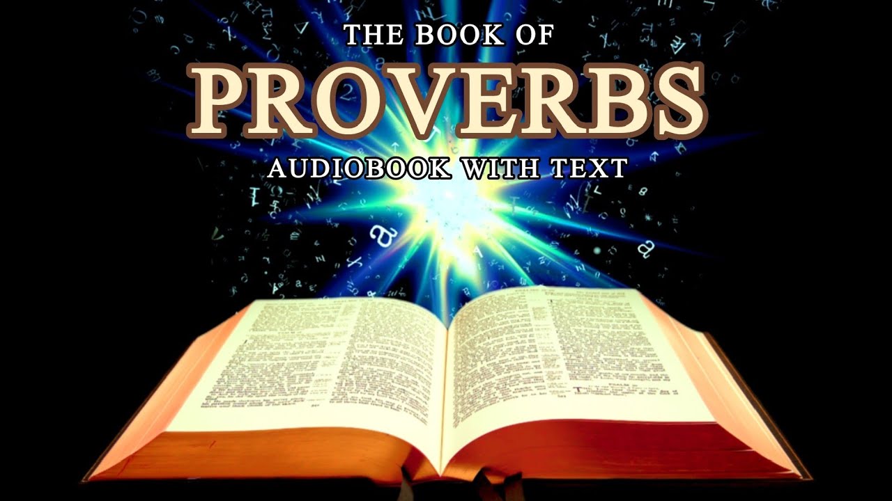 THE BOOK OF PROVERBS AUDIOBOOK WITH TEXT • PROVERBS AUDIO BIBLE • HOLY BIBLE AUDIO