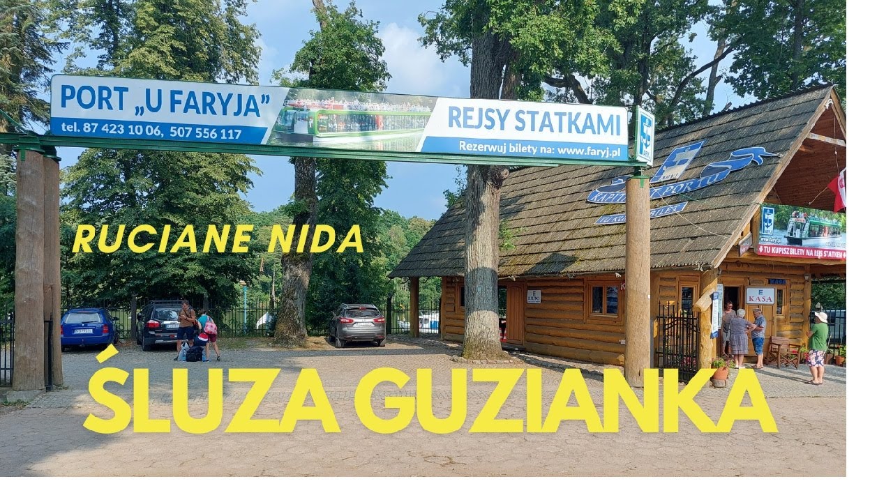 śluza guzianka, ruciane nida