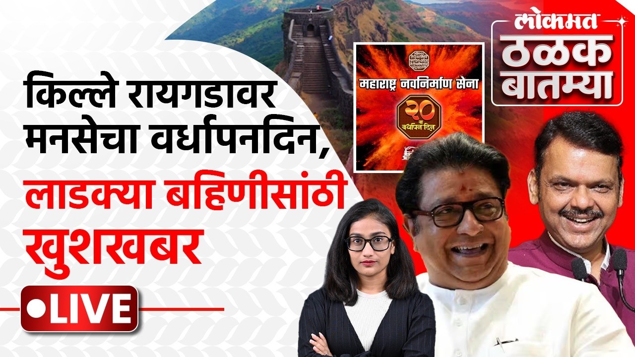 #Thalak_Batmya LIVE: मनसेचा २०वा वर्धापनदिन, भारताने होमग्राऊंडवर इतिहास रचला | PS1