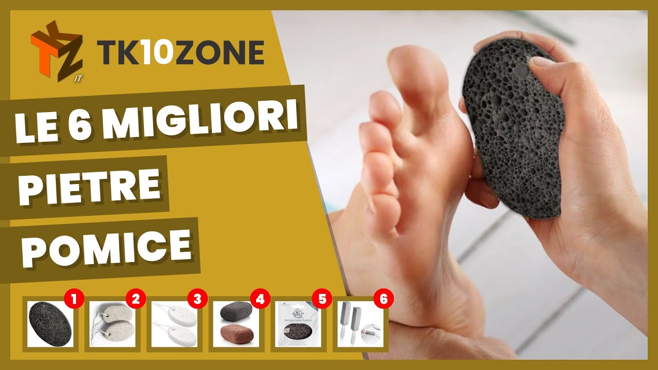 Le 6 migliori pietre pomice per la cura piedi