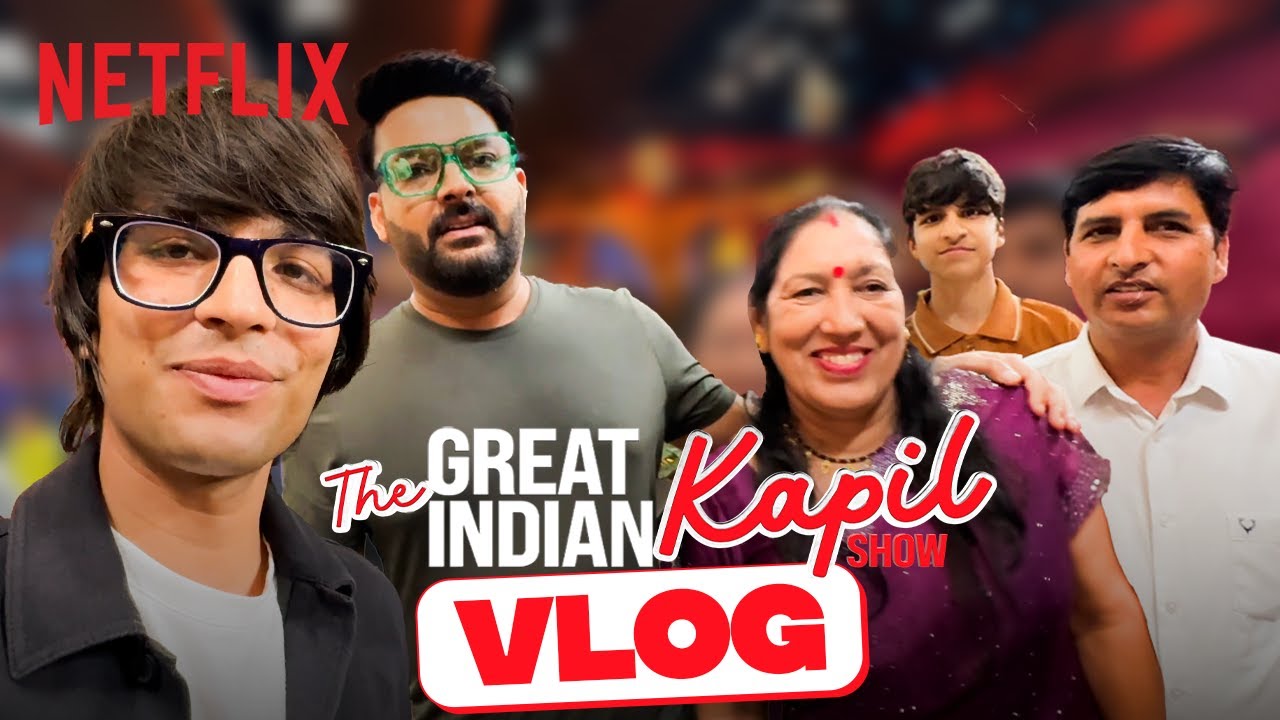 @souravjvlogs Poore Family Ke Saath 'The Great Indian Kapil Show' Ka Tour!