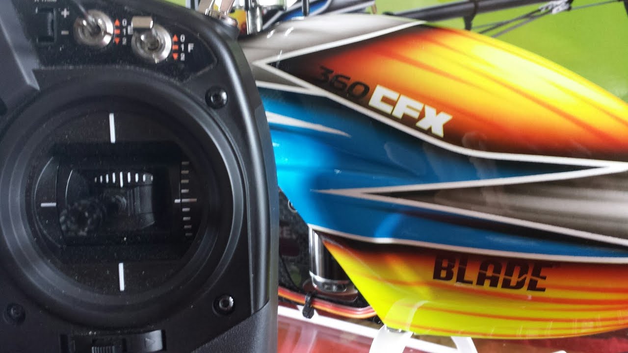 Blade 360 CFX radio settings