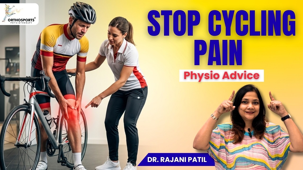 Cycling Injury Prevention 🚴‍♂️ Fix Knee & Back Pain Fast! | Dr. Rajani Patil