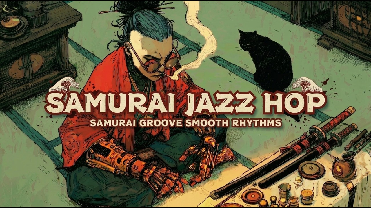 Refined Power & Golden Beats: Cinematic Samurai Jazz Hop for the gritty soul | 50min