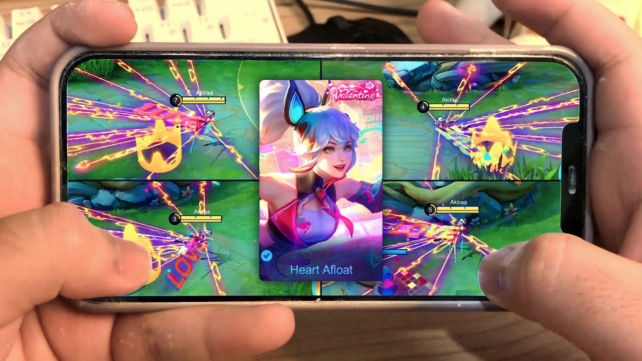 VALENTINE SKIN FANNY HANDCAM !! (HAND REVEAL!!)