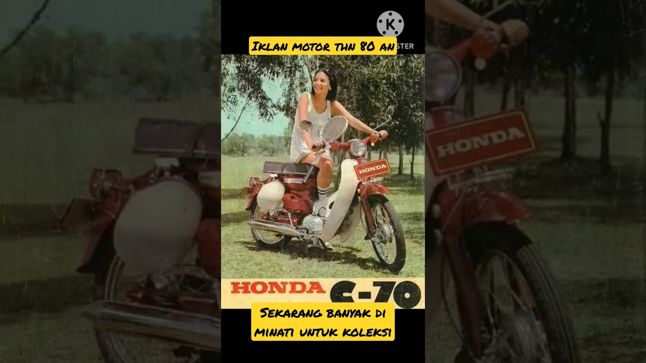 Iklan sepeda motor tua thn 80 an #shorts #youtubepartner
