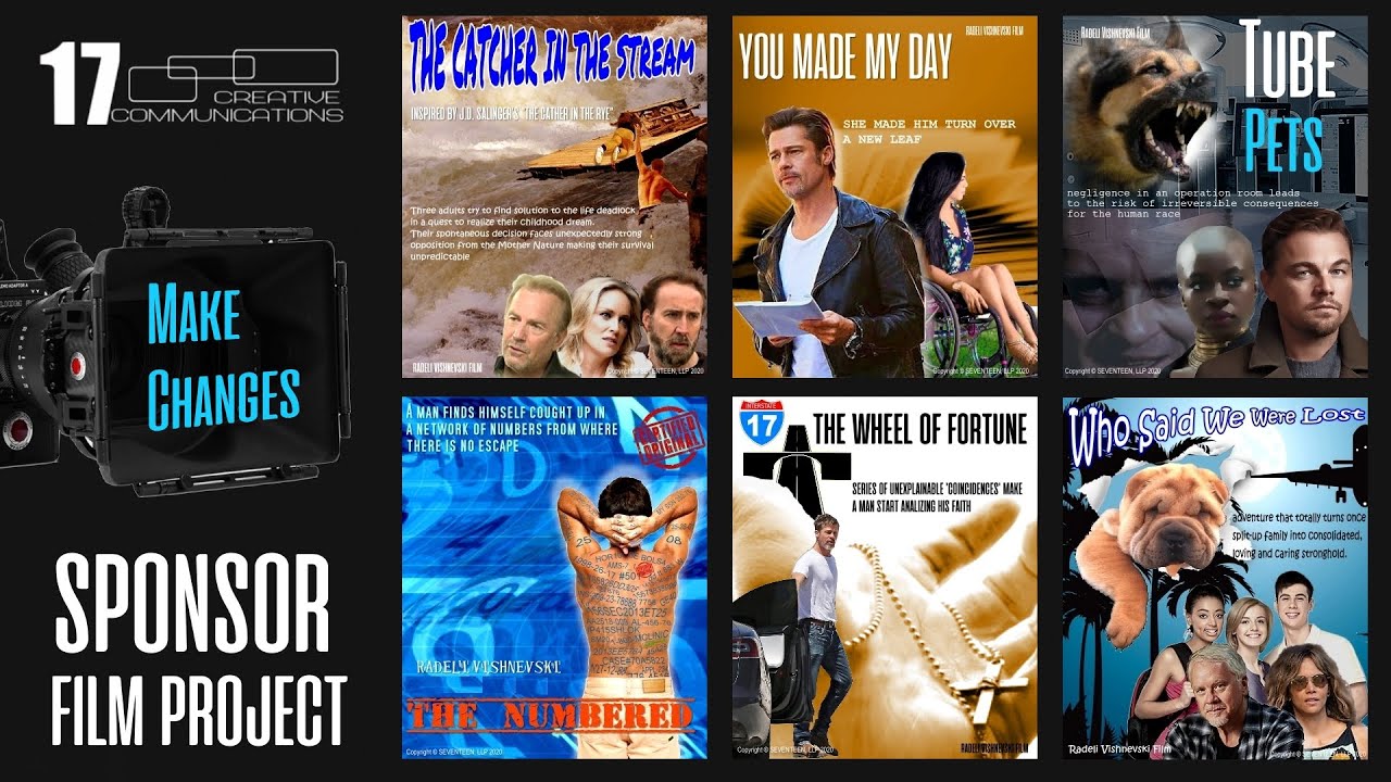 Sponsor One of the Film Projects