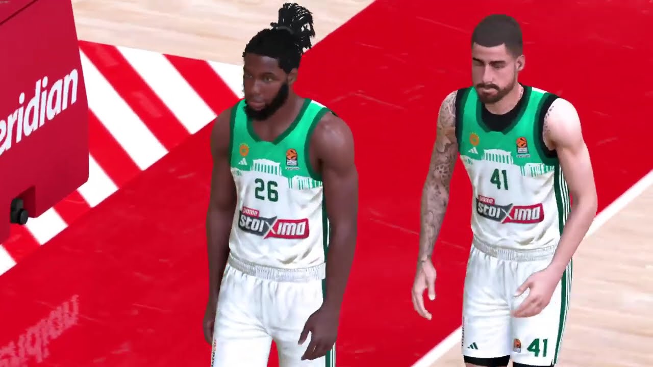 NBA2K24 - 441. epizoda - MS:VTE:228.ep - Crvena Zvezda - Panatenaikos, game 1