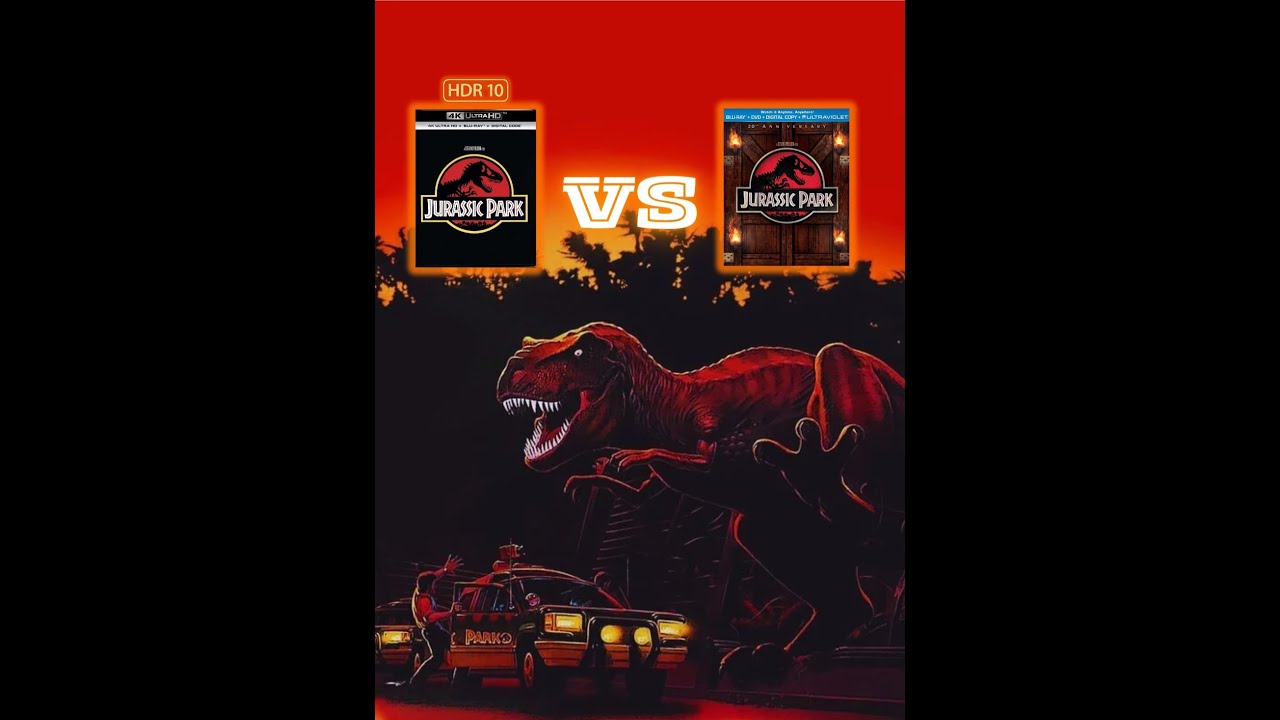 ▶ Comparison of Jurassic Park 4K (HDR10) Vs 2013 Edition