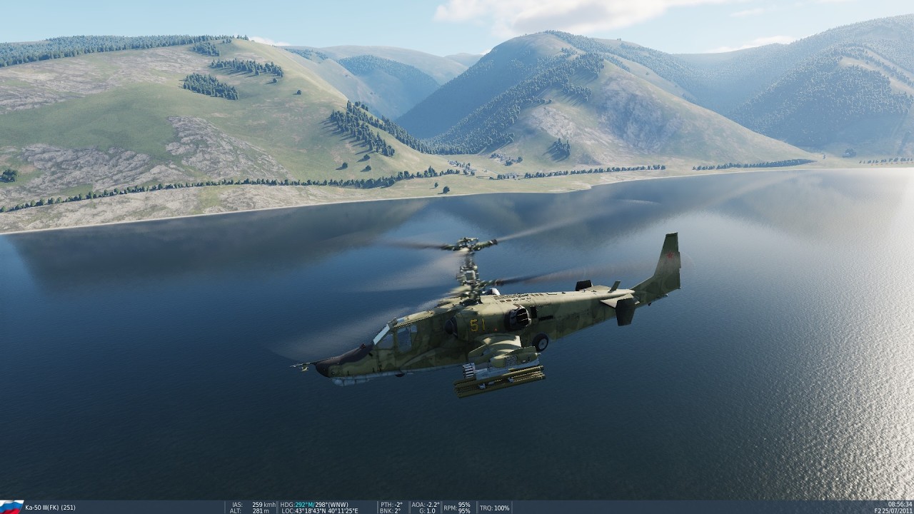 DCS KA-50 III Black Shark - Cover On A March - Attempt 3 - Success!