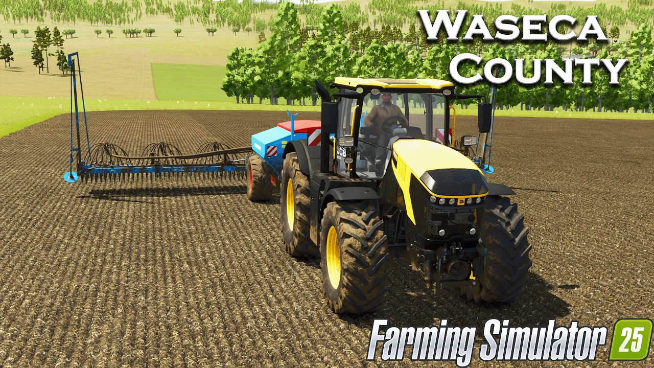 MASSIVE Farm Equipment Upgrade Makes Planting 6 Fields EASY! New Frontier Fs25