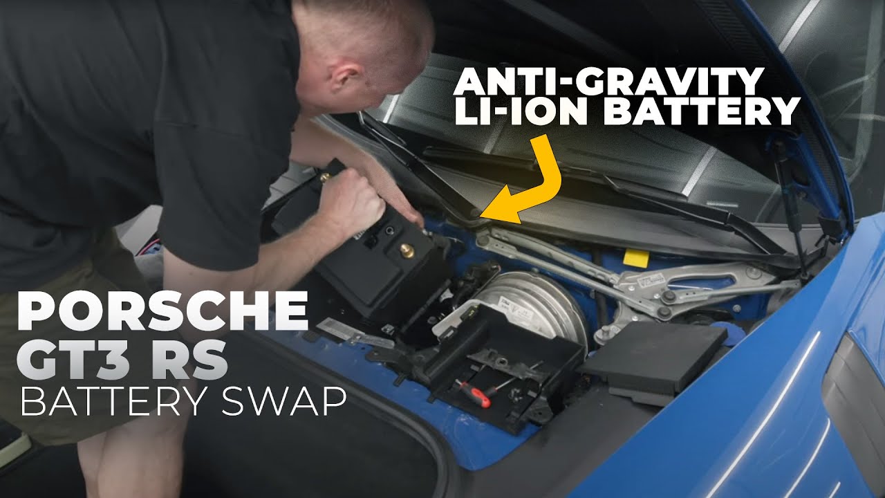 The Golf Blue GT3 RS Series:  E3 - Antigravity Battery Install