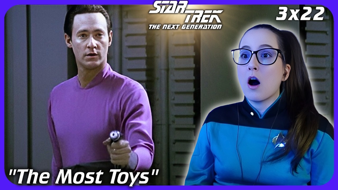 🖖Star Trek: The Next Generation 3x22 The Most Toys REACTION