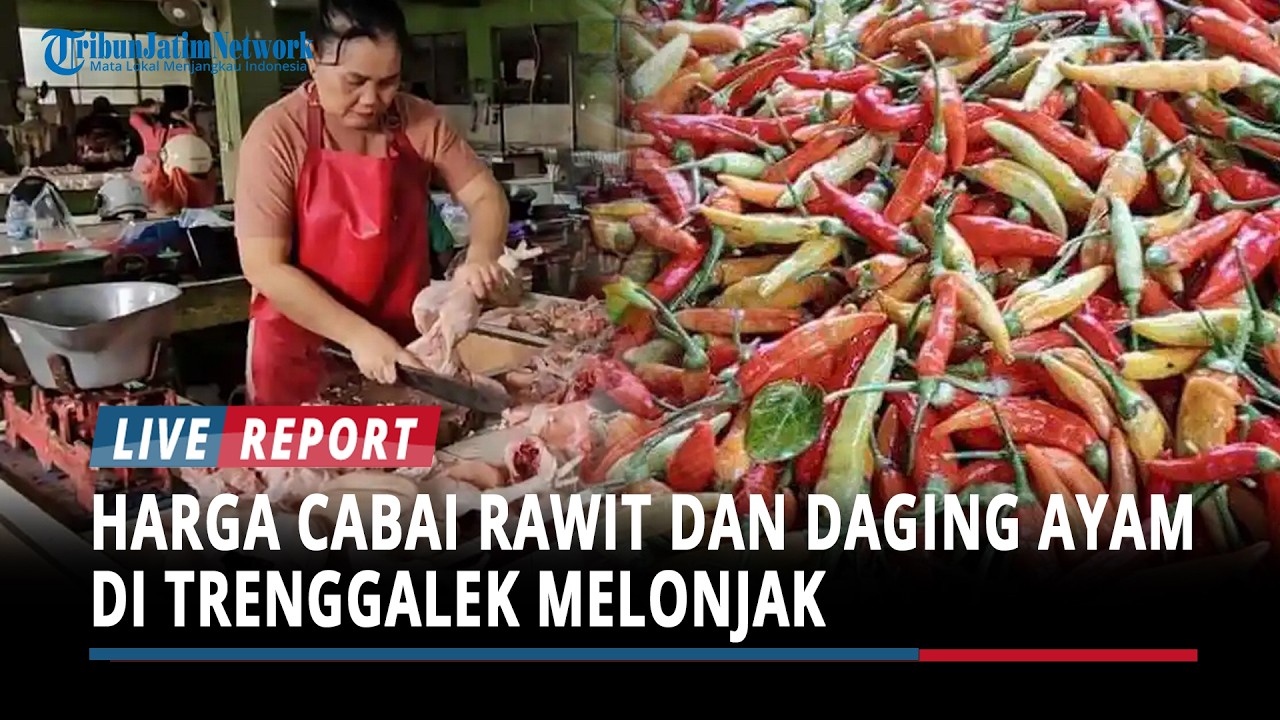 Harga Cabai Rawit dan Daging Ayam di Trenggalek Melonjak, Masyarakat Belanja untuk Megengan