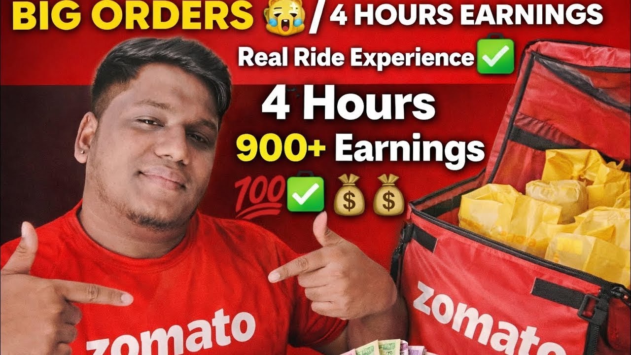 😜ZOMATO Delivery 😎 BIG ORDERS 🤑11pm to 3am non-stop real ride experience ✅💸💸