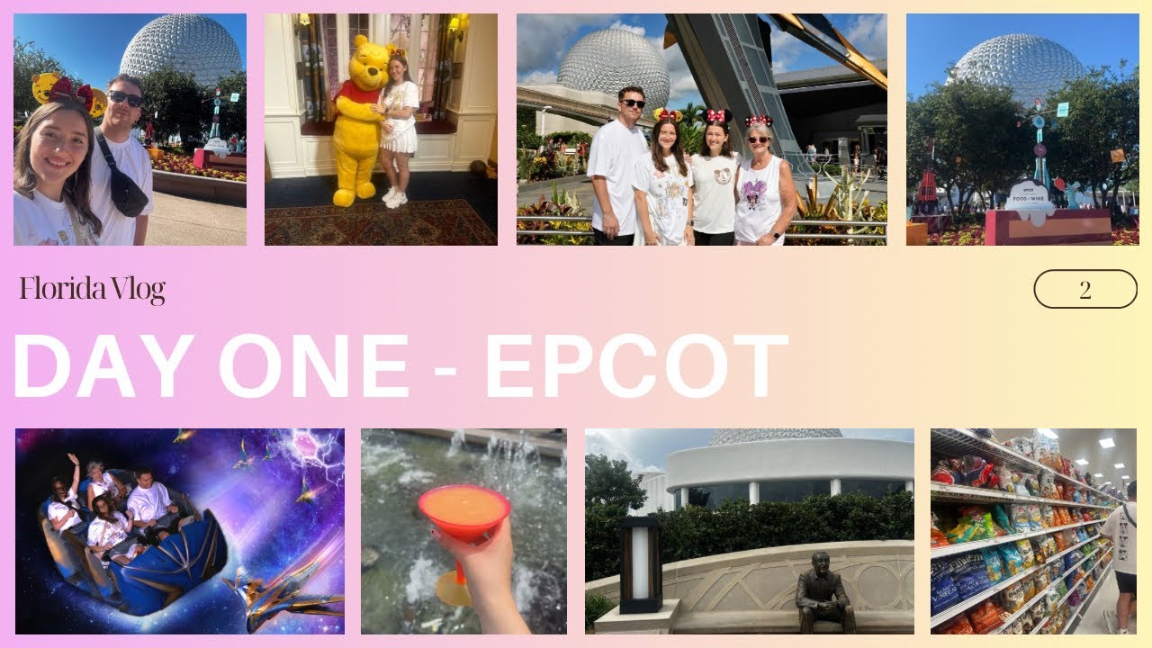 ✨ Day One Disney Vlog | Epcot Food & Wine Festival + Florida Mall & Target Adventures 🌸