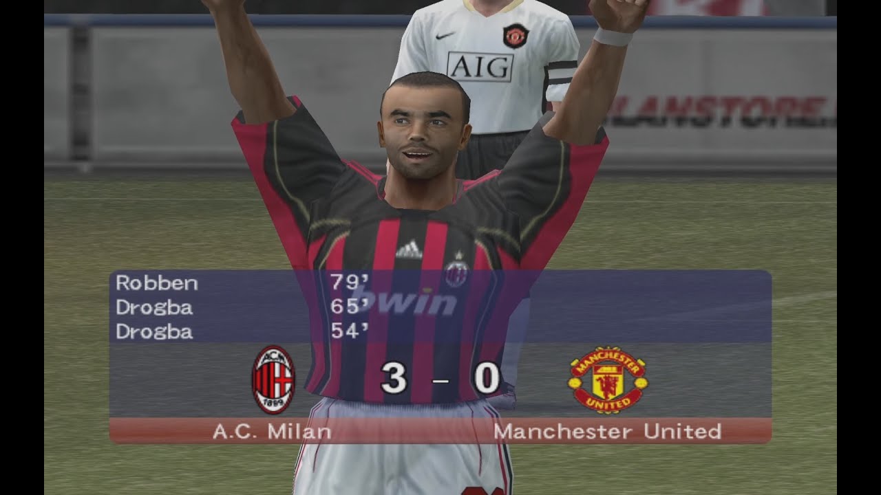Мілан — Манчестер Юнайтед | PES 6 | Майстер Ліга | Сезон 2009