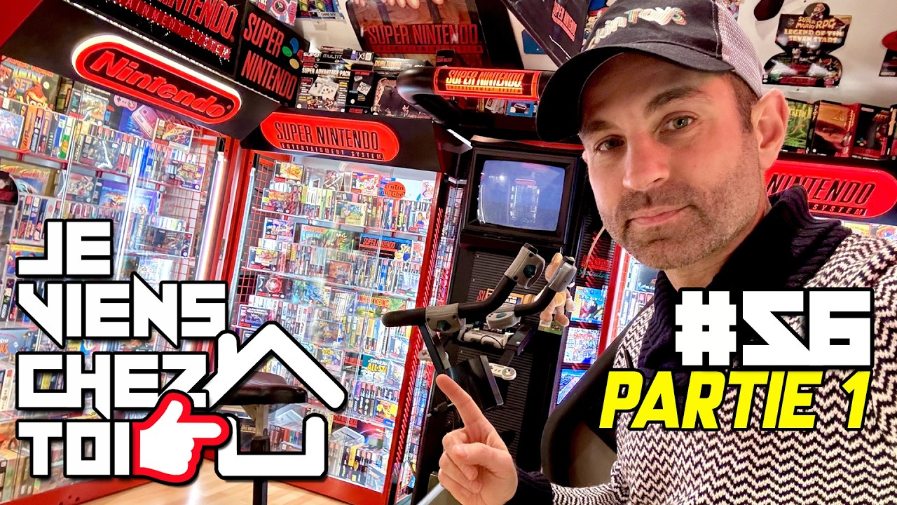 Je Viens Chez Toi #56 - Philippe le BOSS final - Retrogaming - NINTENDO - SEGA - BackinToys