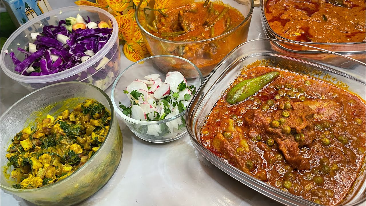 باتش كوكينغ جديد و وصفات متنوعة 👌😋batch cooking 