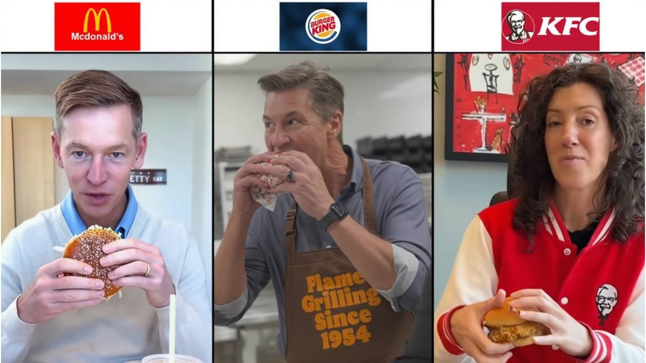 McDonald's CEO Burger Meme - Original vs Burger King CEO vs KFC CEO