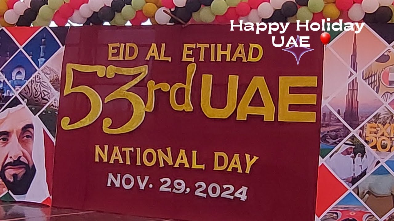 Celebrating 53rd UAE National Day | Universal Philippine School, Al Ain