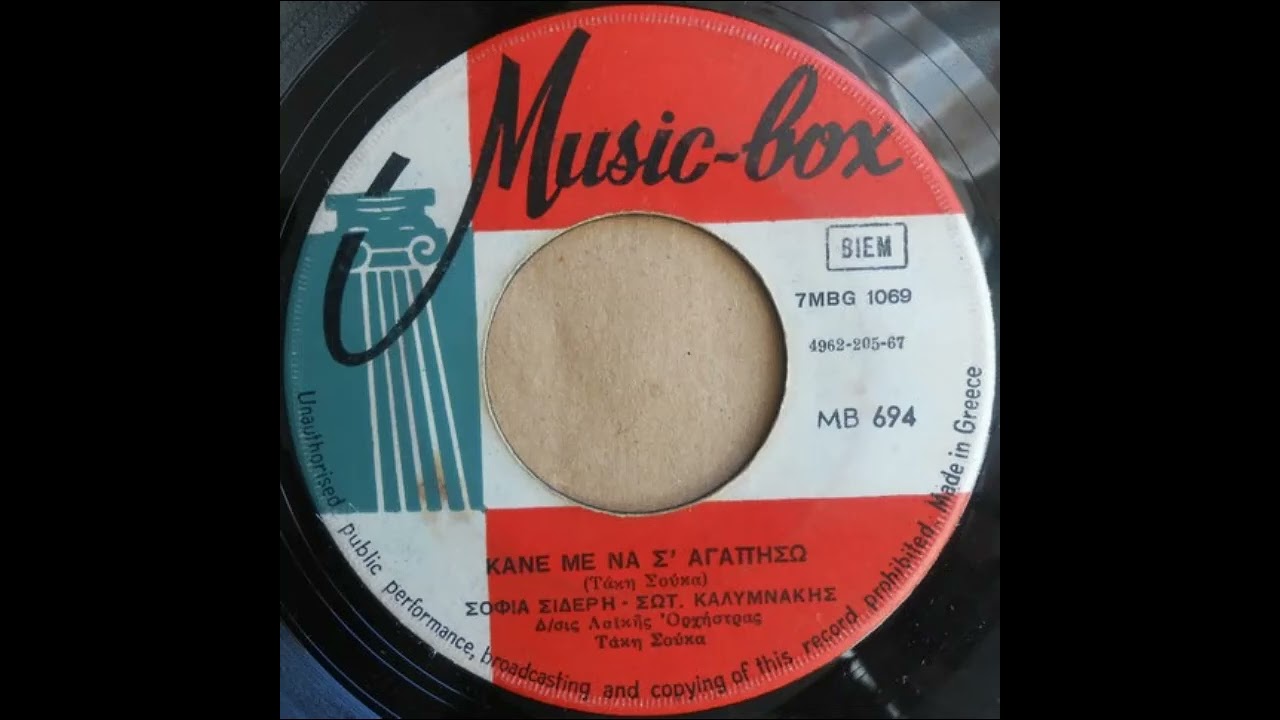 &Kappa;ά&nu;&epsilon; &mu;&epsilon; &nu;&alpha; &sigma;΄ &alpha;&gamma;&alpha;&pi;ή&sigma;&omega; - &Sigma;&omicron;&phi;ί&alpha; &Sigma;&iota;&delta;έ&rho;&eta; - &Sigma;&omega;&tau;ή&rho;&eta;&sigmaf; &Kappa;&alpha;&lambda;&upsilon;&mu;&nu;ά&kappa;&eta;&sigmaf;