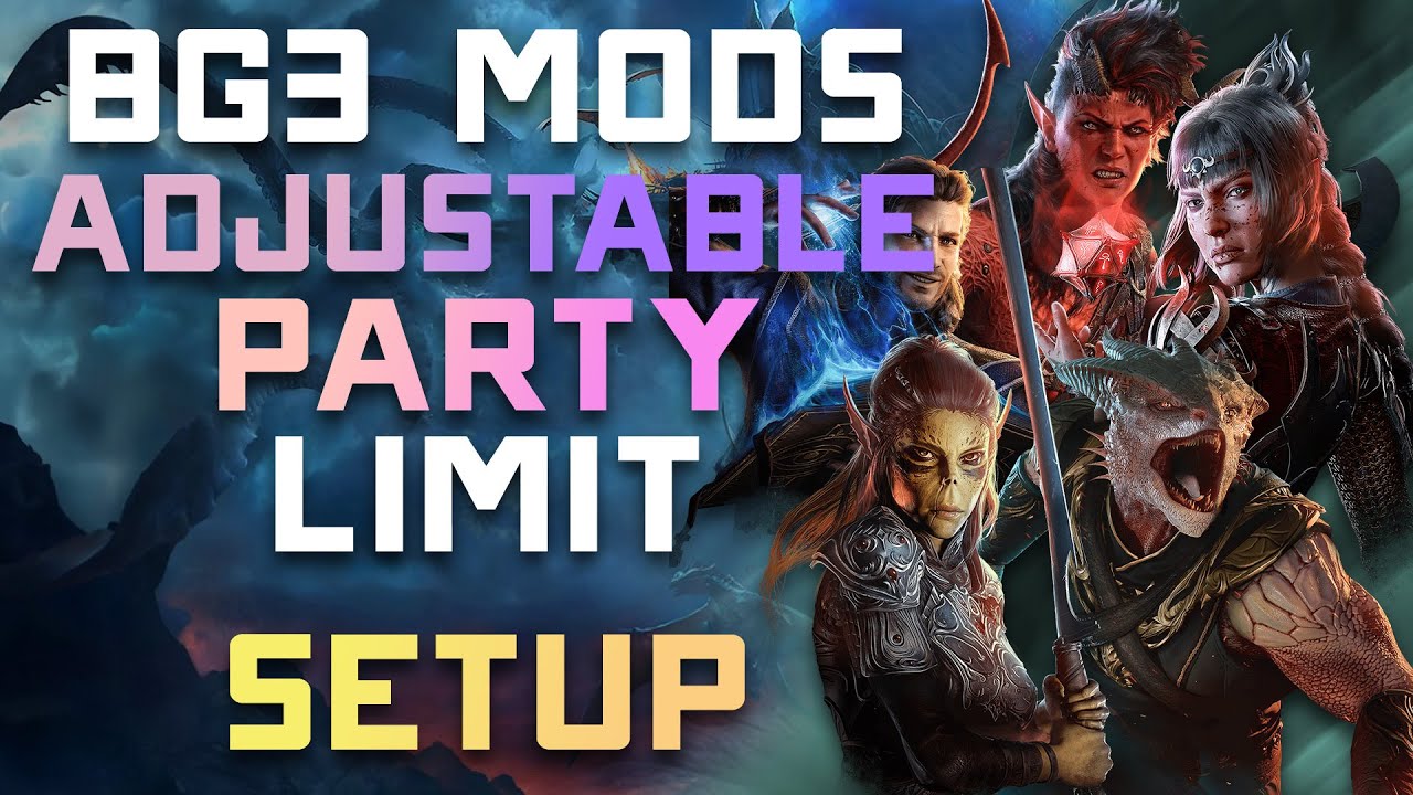 Baldur&rsquo;s Gate 3 🎮: How to Install Adjustable Party Limit Mod with One-Click Install!