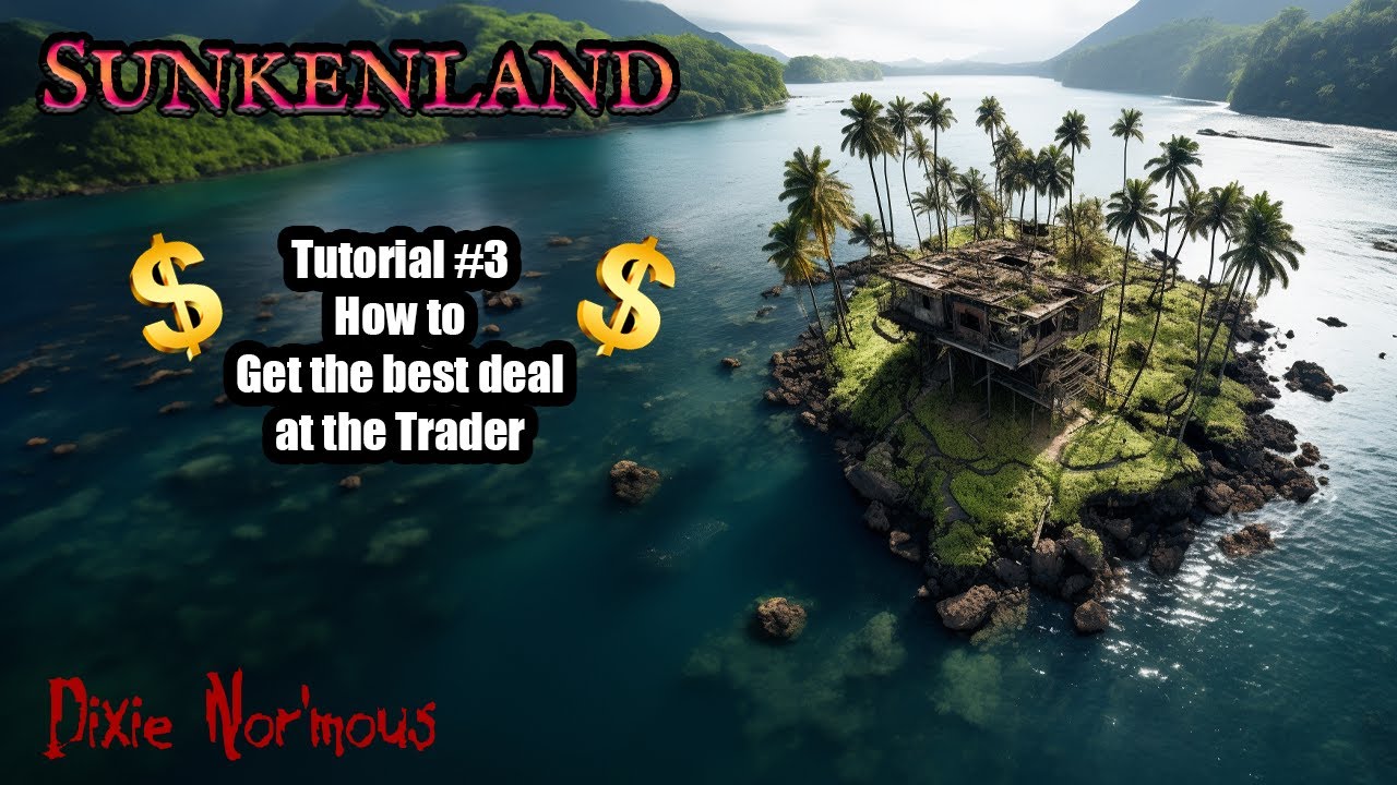 Sunkenland - Secrets on how to GET THE BEST DEAL at the trader! #topdeals #insidertrading