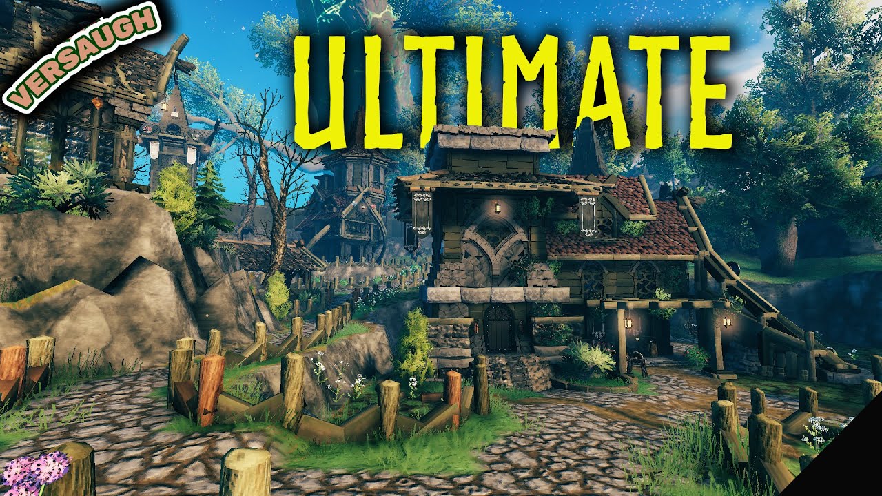 I Spent 50 hours Transforming a Draugr Village Civilization in Valheim